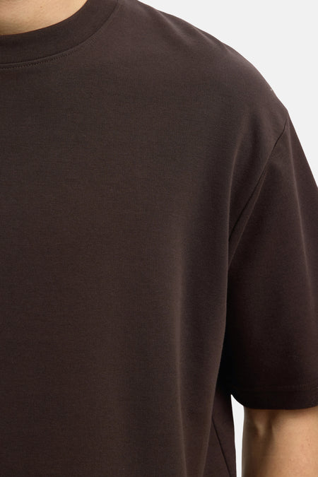 T-shirt à manches courtes - brun