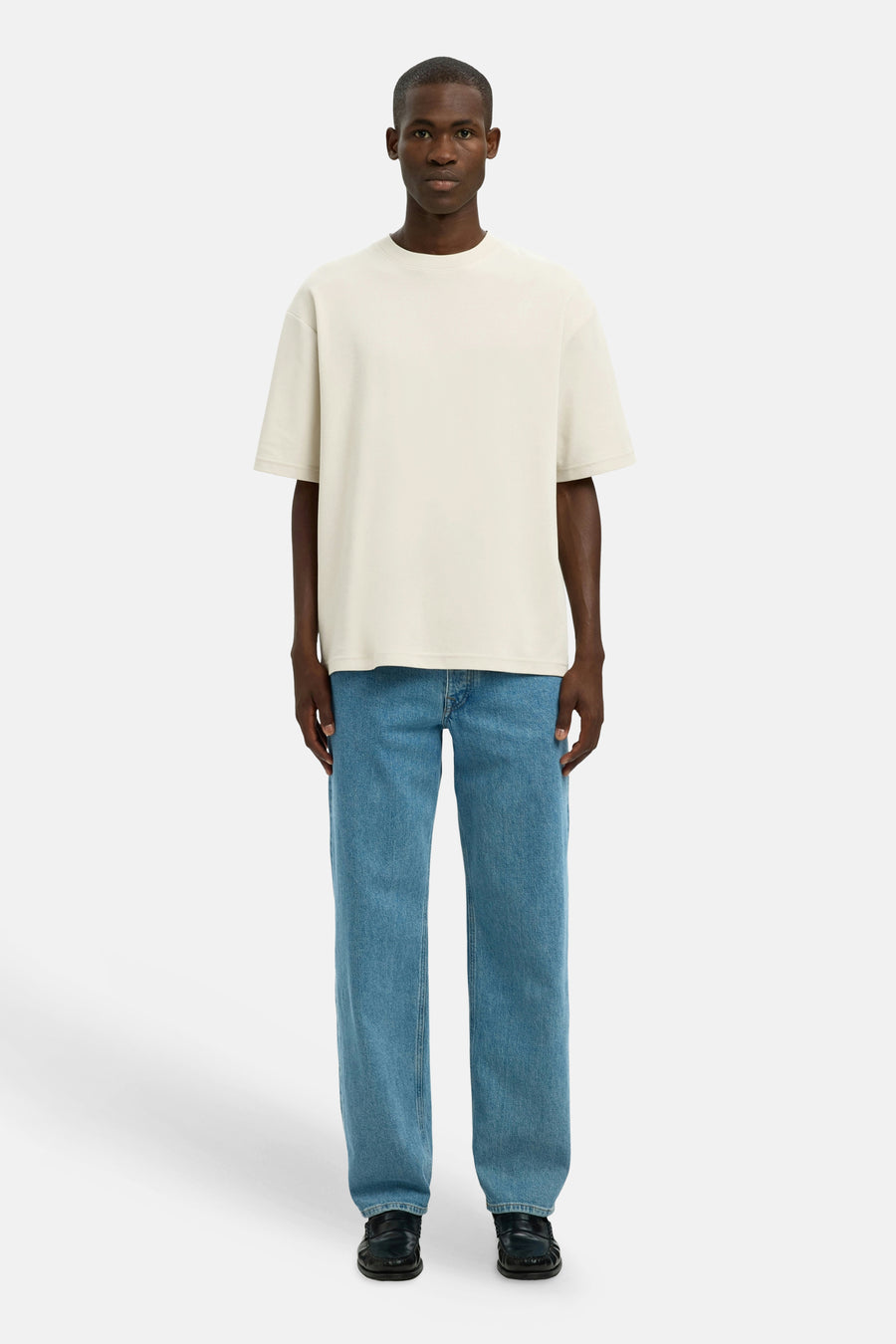 T-shirt (manches courtes) Écru - SELECTED
