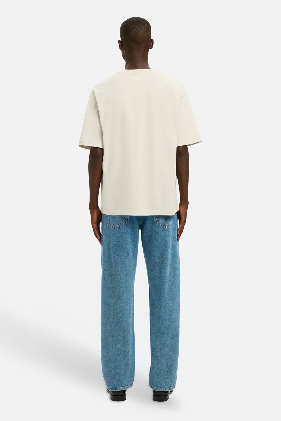 T-shirt (manches courtes) Écru - SELECTED