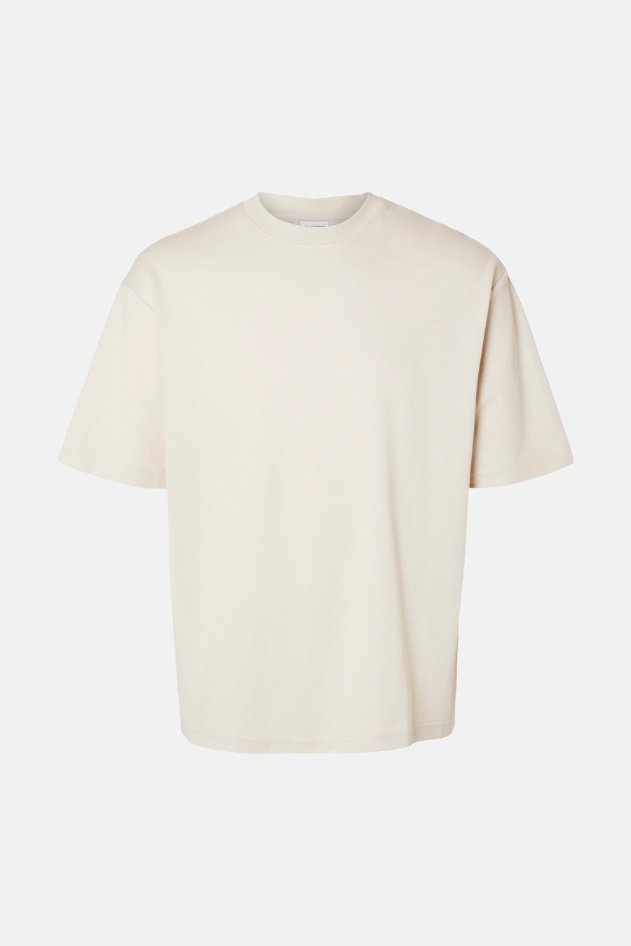 T-shirt (manches courtes) Écru - SELECTED