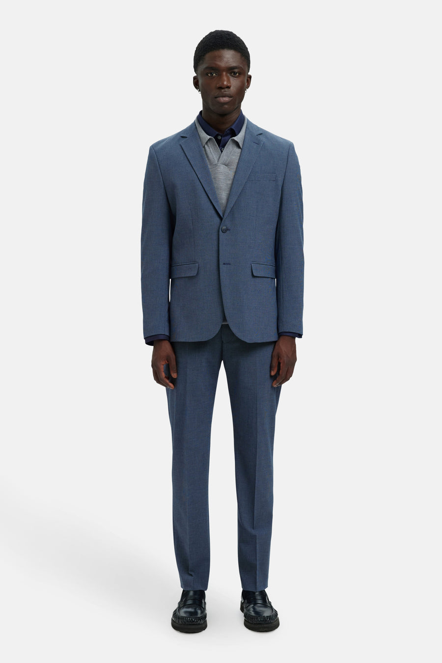 Blazer - bleu - SELECTED