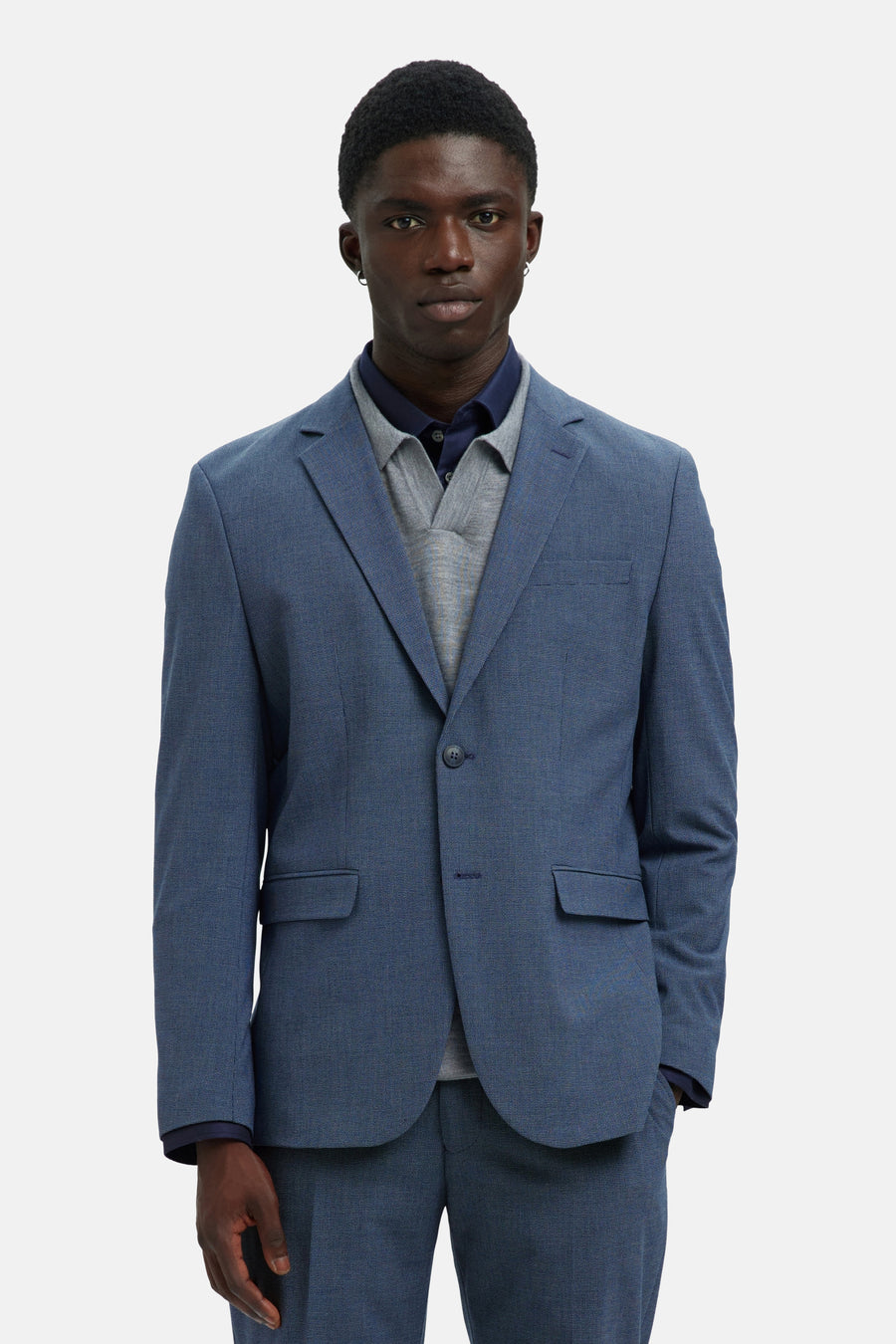 Blazer - bleu - SELECTED