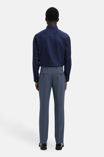 Pantalon de costume - bleu - SELECTED