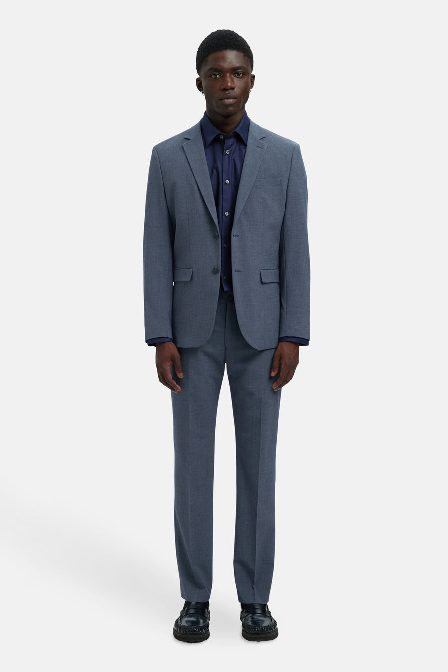 Pantalon de costume - bleu - SELECTED