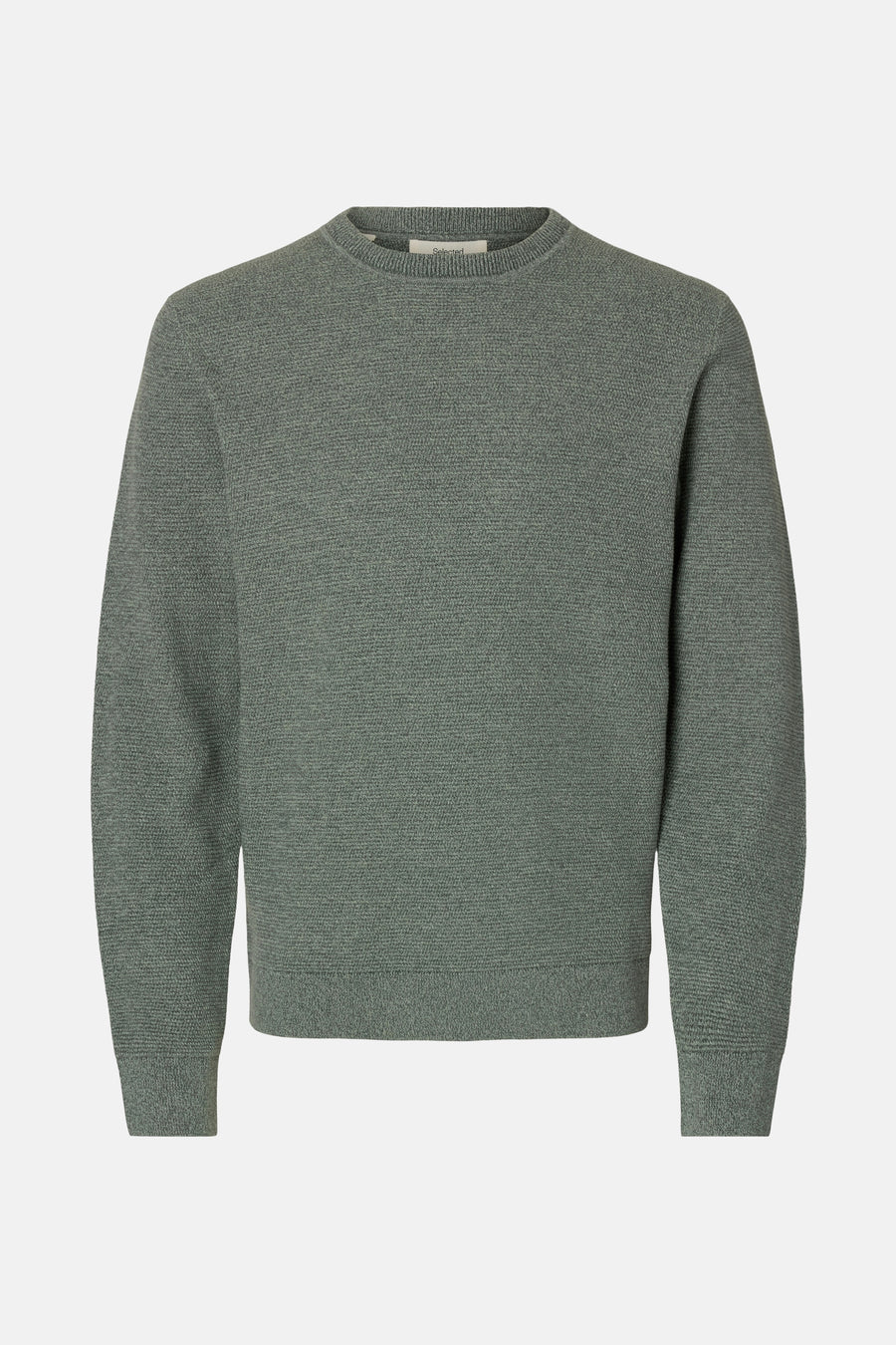 Pull à col rond - vert - SELECTED