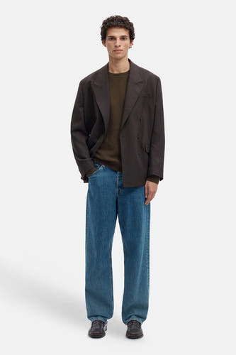 Pull col O brun - SELECTED