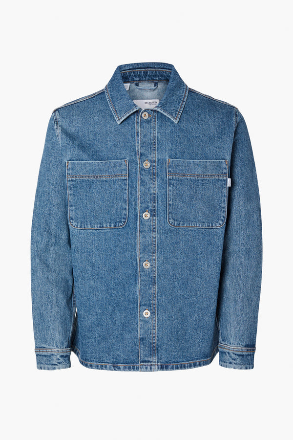 Chemise en jean Mid blue denim - SELECTED