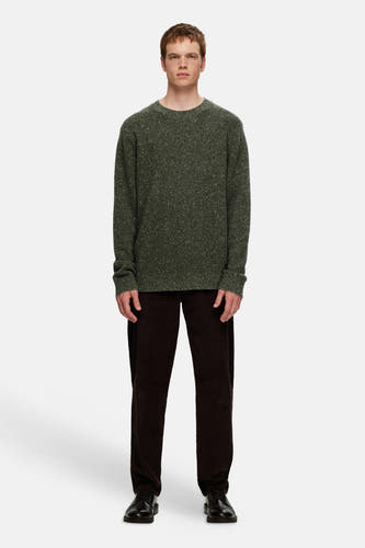 Pull col O bleu - SELECTED
