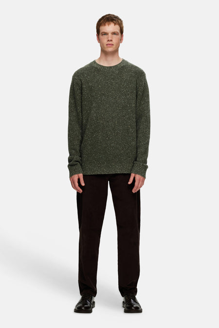Pull col O - Vert