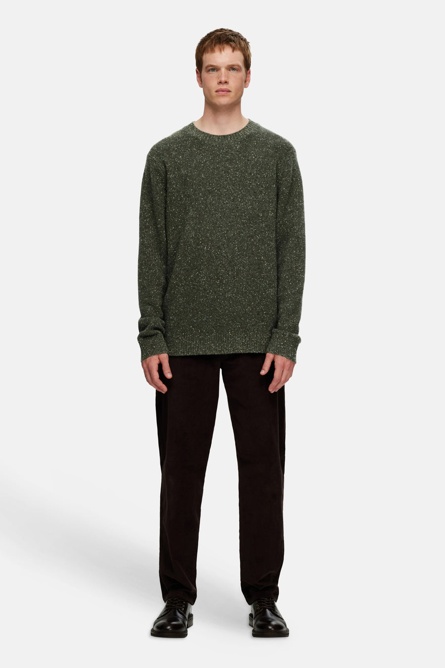 Pull col O bleu - SELECTED