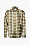 SLHREG-OWEN FLANNEL MIX CHECK SHIRT LS