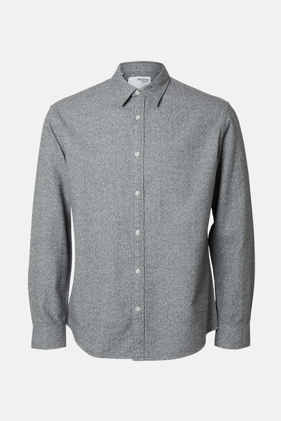 Chemise à manches longues - gris - SELECTED