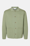 SLHMIKE LIGHT LS KNIT RELAXED POLO CARDI