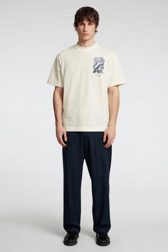 SLHRELAXWILL LICENSE SS O-NECK TEE