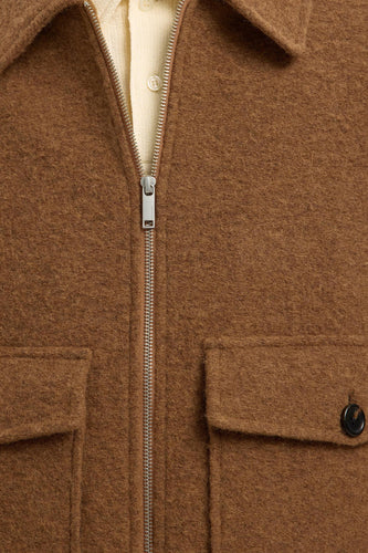 Veste courte - brun - SELECTED