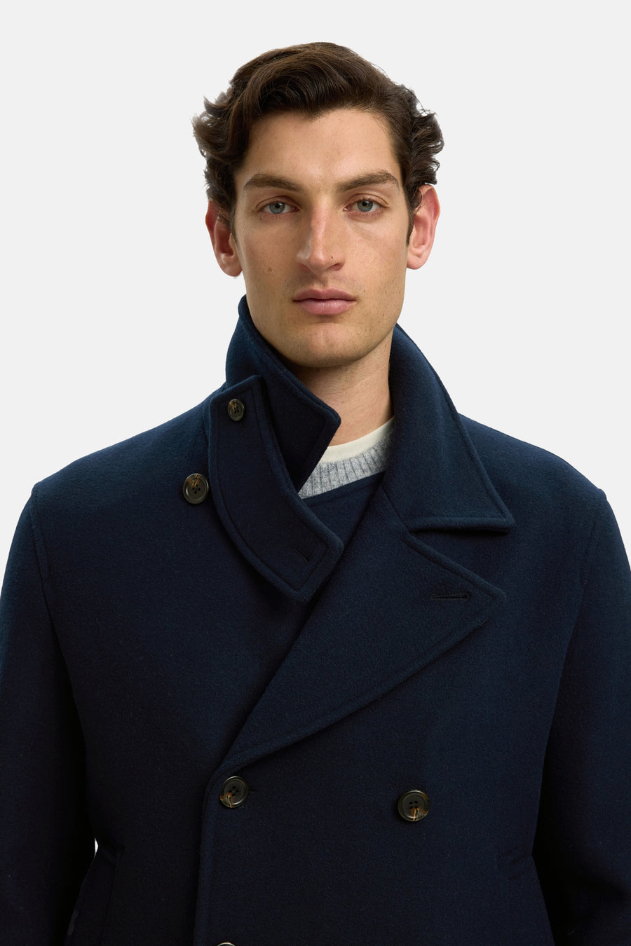 Parkas bleu - SELECTED