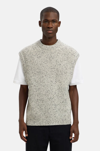 SLHLAND SL KNIT RELAXED VEST
