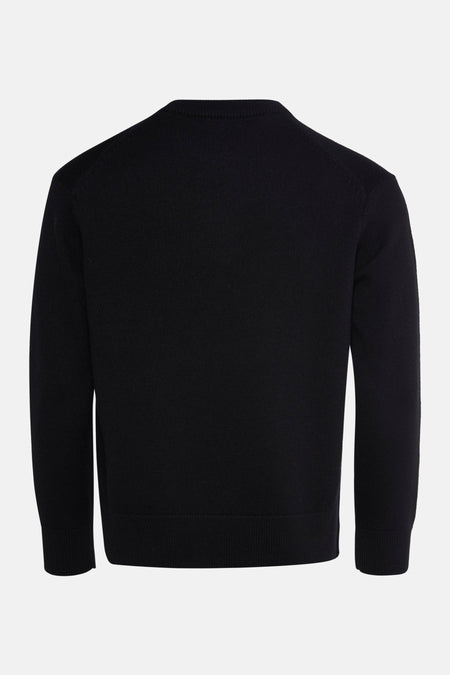 SLHARNE LS KNIT RELAXED WOOL CREW NECK