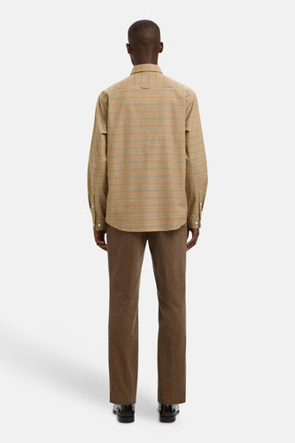 Chemise à manches longues - brun - SELECTED - 6