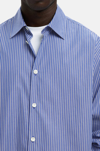 Chemise à manches longues - bleu - SELECTED