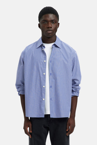 Chemise à manches longues - bleu - SELECTED