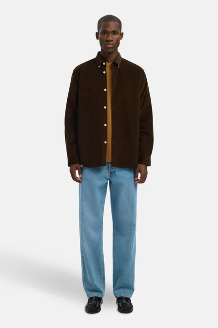 SLHRLXDANNI CORD BD LS SHIRT