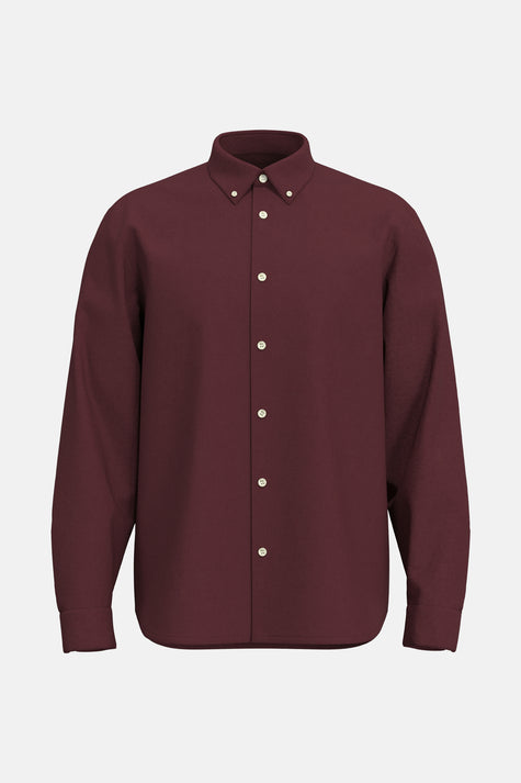 SLHREGDANNI CORD BD LS SHIRT NOOS