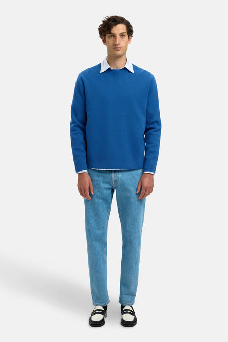 SLHMIKE LIGHT LS KNIT RELAXED MOCK NECK
