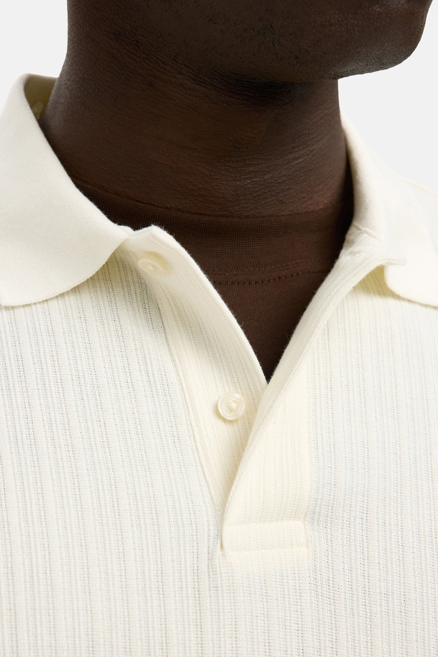 Polo à manches courtes - écru - SELECTED