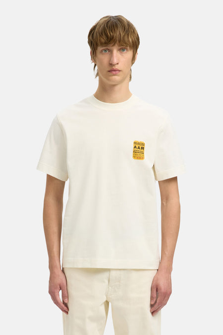 SLHGEORGE GRAPH SS O-NECK TEE