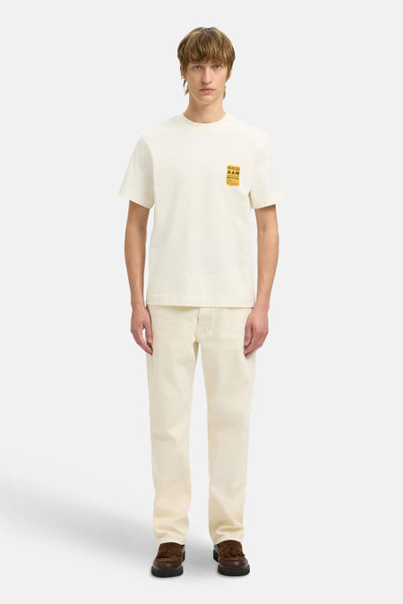 SLHGEORGE GRAPH SS O-NECK TEE