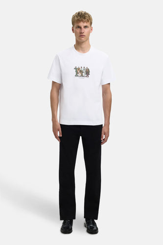 T-shirt à manches courtes - blanc - SELECTED