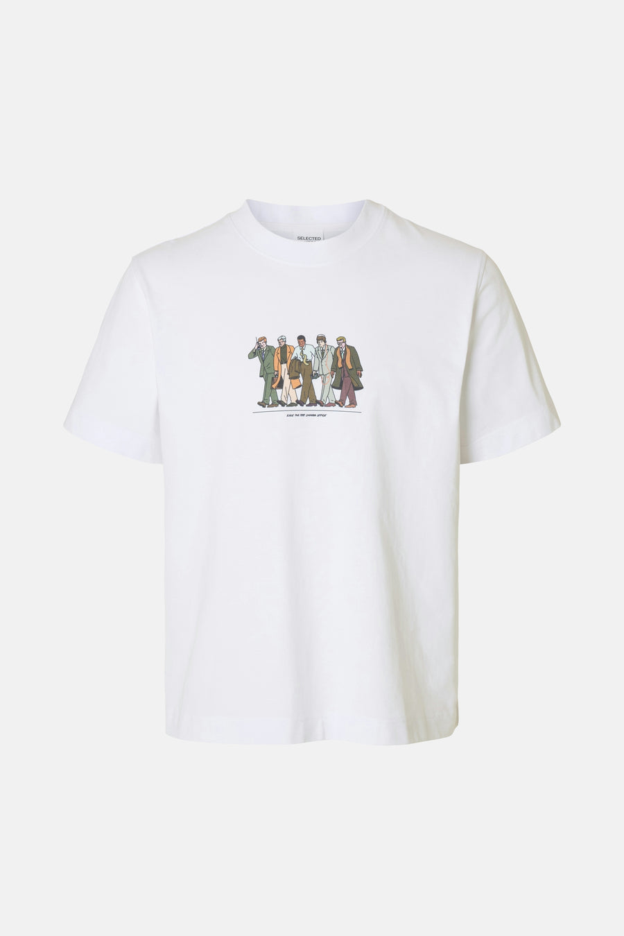 T-shirt à manches courtes - blanc - SELECTED