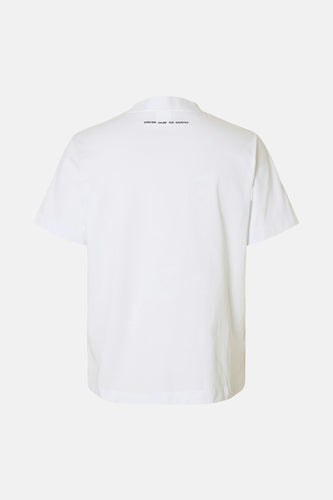 T-shirt à manches courtes - blanc - SELECTED
