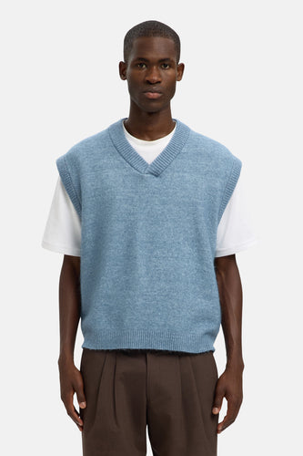 Débardeur bleu - SELECTED - SELECTED