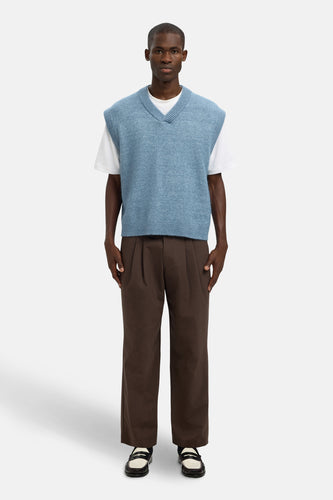 Débardeur bleu - SELECTED - SELECTED