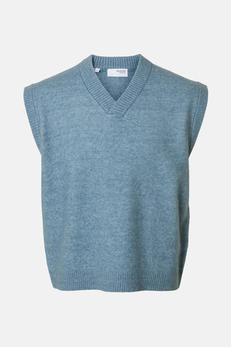 Débardeur bleu - SELECTED - SELECTED