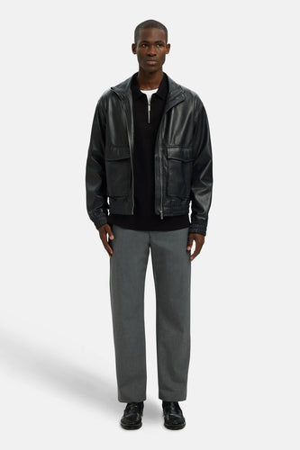 Pull à col rond - noir - SELECTED