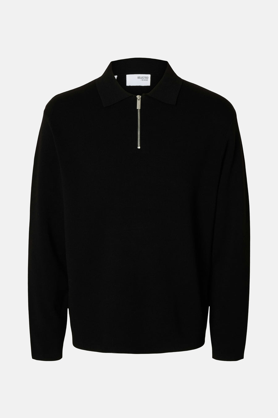 Pull à col rond - noir - SELECTED