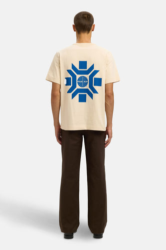 T-shirt à manches courtes - beige - SELECTED