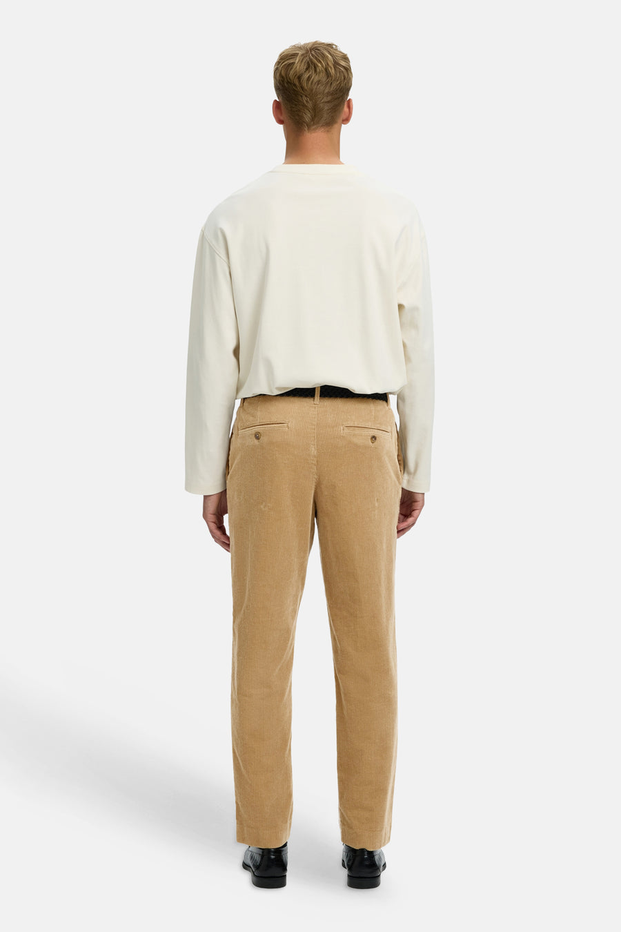 Pantalon de saison beige - SELECTED