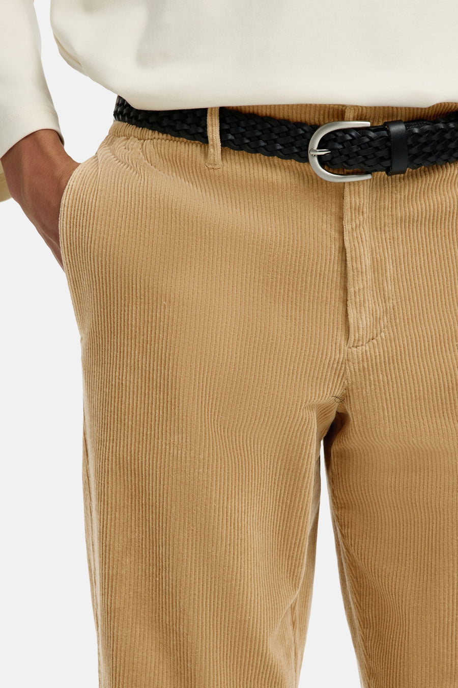 Pantalon de saison beige - SELECTED