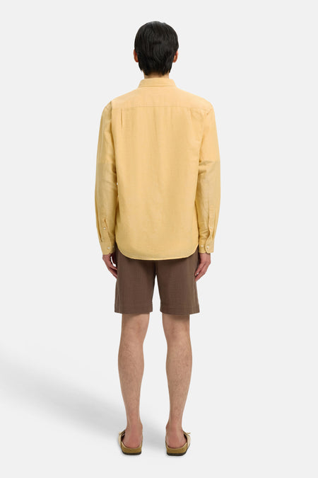 Chemise (manches longues) jaune - SELECTED