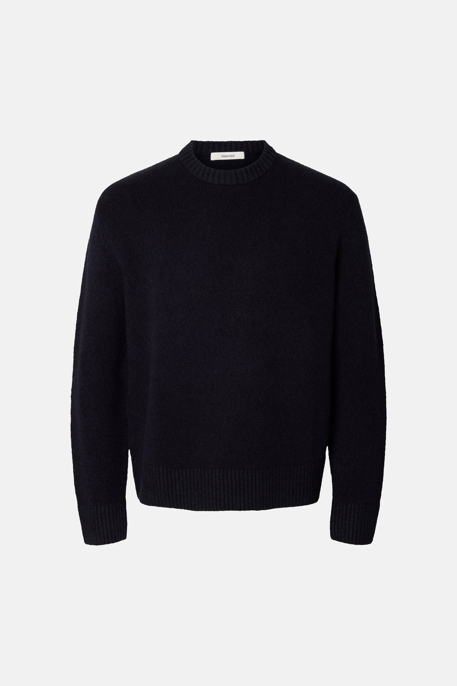 Pull col O bleu - SELECTED