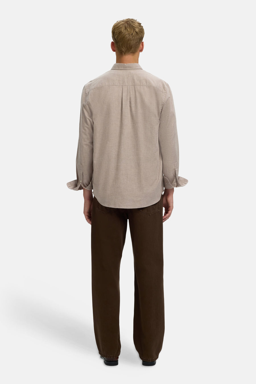 Chemise (manches longues) beige - SELECTED