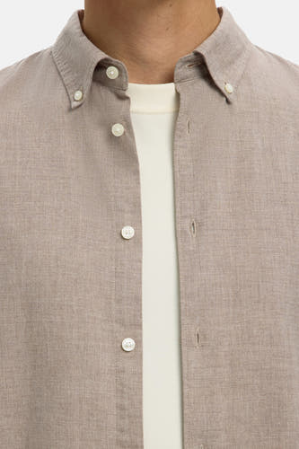 Chemise (manches longues) beige - SELECTED