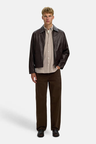 Chemise (manches longues) beige - SELECTED