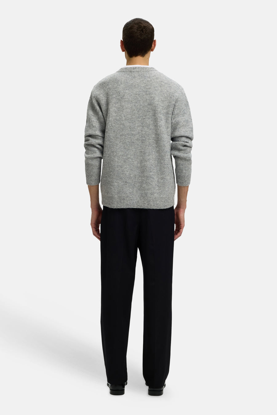 Pull col O gris - SELECTED
