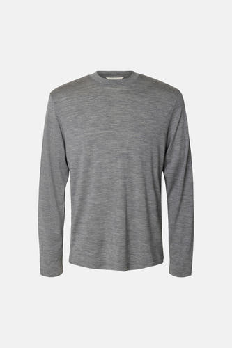T-shirt (manches longues) gris - SELECTED