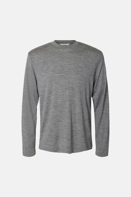 T-shirt (manches longues) gris - SELECTED